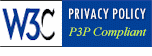 Computer-generated, human-readable p3p privacy information file